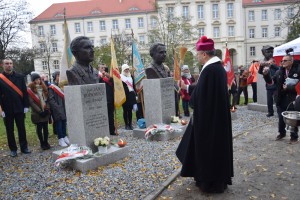 18.11.2017 - Odsłonięcie oraz poświęcenie popiersi żołnierzy podziemia antykomunistycznego
